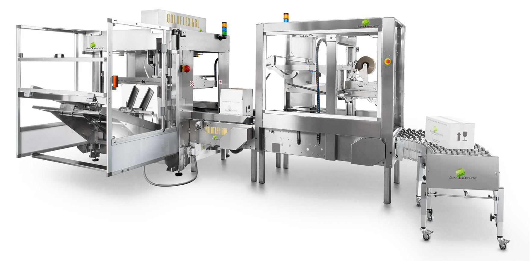 Machine fin de ligne pour le packaging