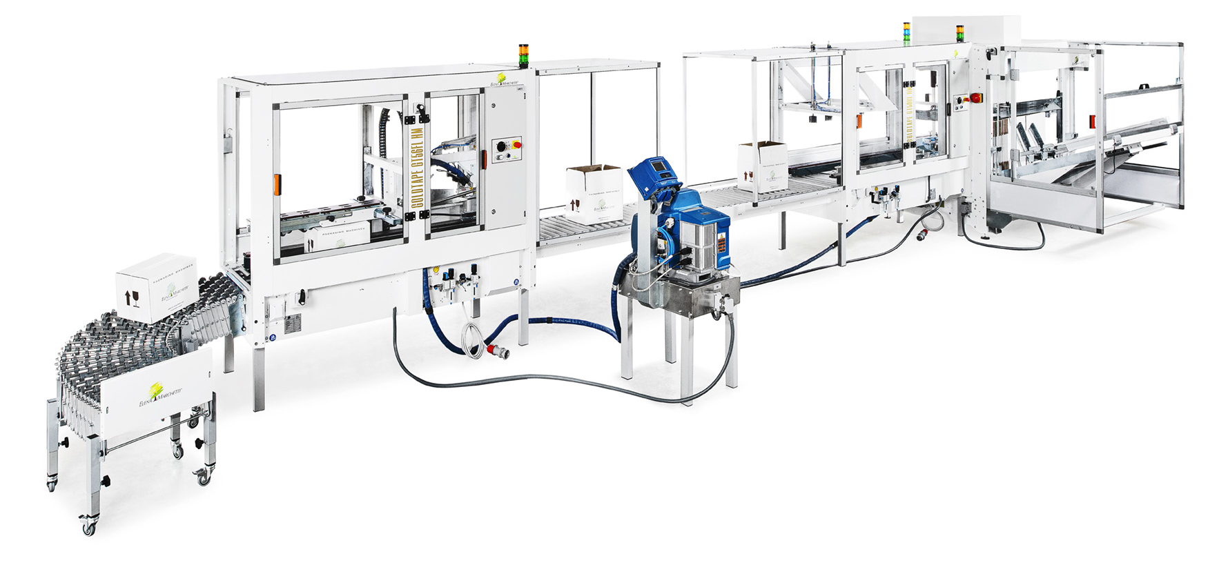 Machine fin de ligne pour l'emballage