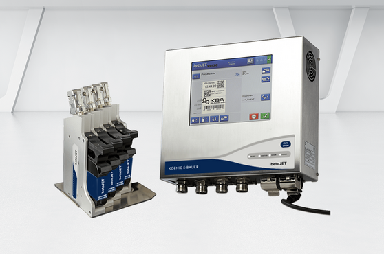 Marquage jet d'encre à la demande BetaJET Verso