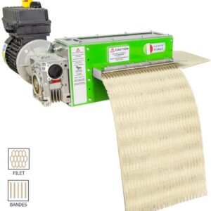 Matelasseur de carton Edward 320 avec filet amortissant ou bandes droites