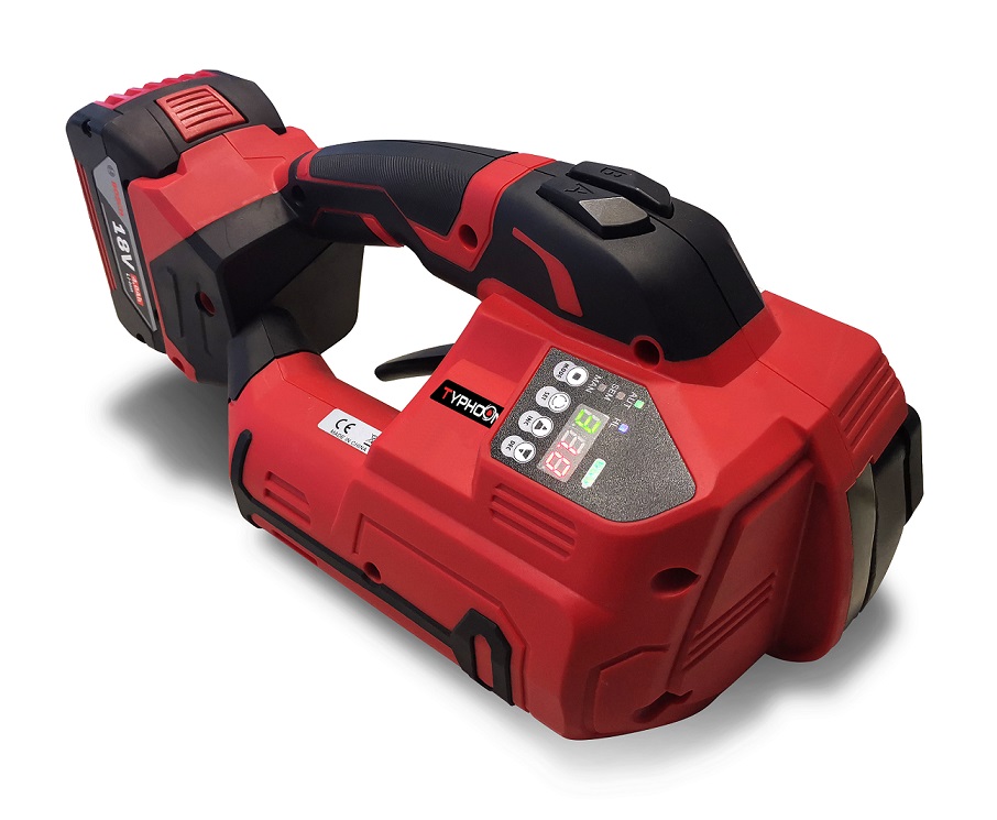 Cercleuse sur batterie Typhoon 13-16 avec levier