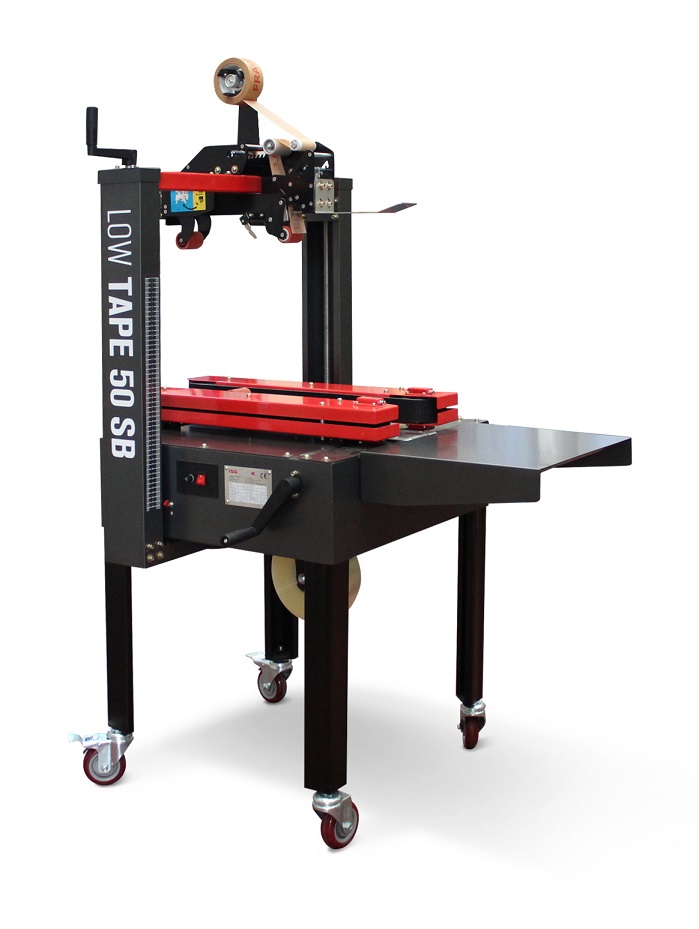 Scotcheuse semi-automatique économique pour petites boites Low-Tape 50SB