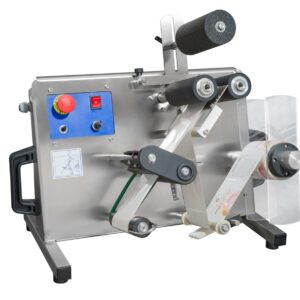 Etiqueteuse de bouteill électrique pour étiquettes et contre-étiquettes